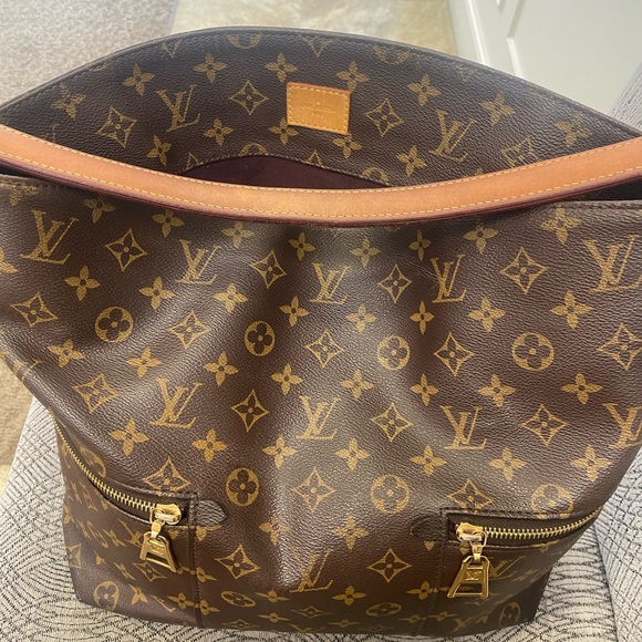 Louis Vuitton Brown Monogram Hobo Bag - Picture 3 of 16